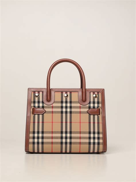 fiaschetta acciaio burberry|Women’s Check Bags .